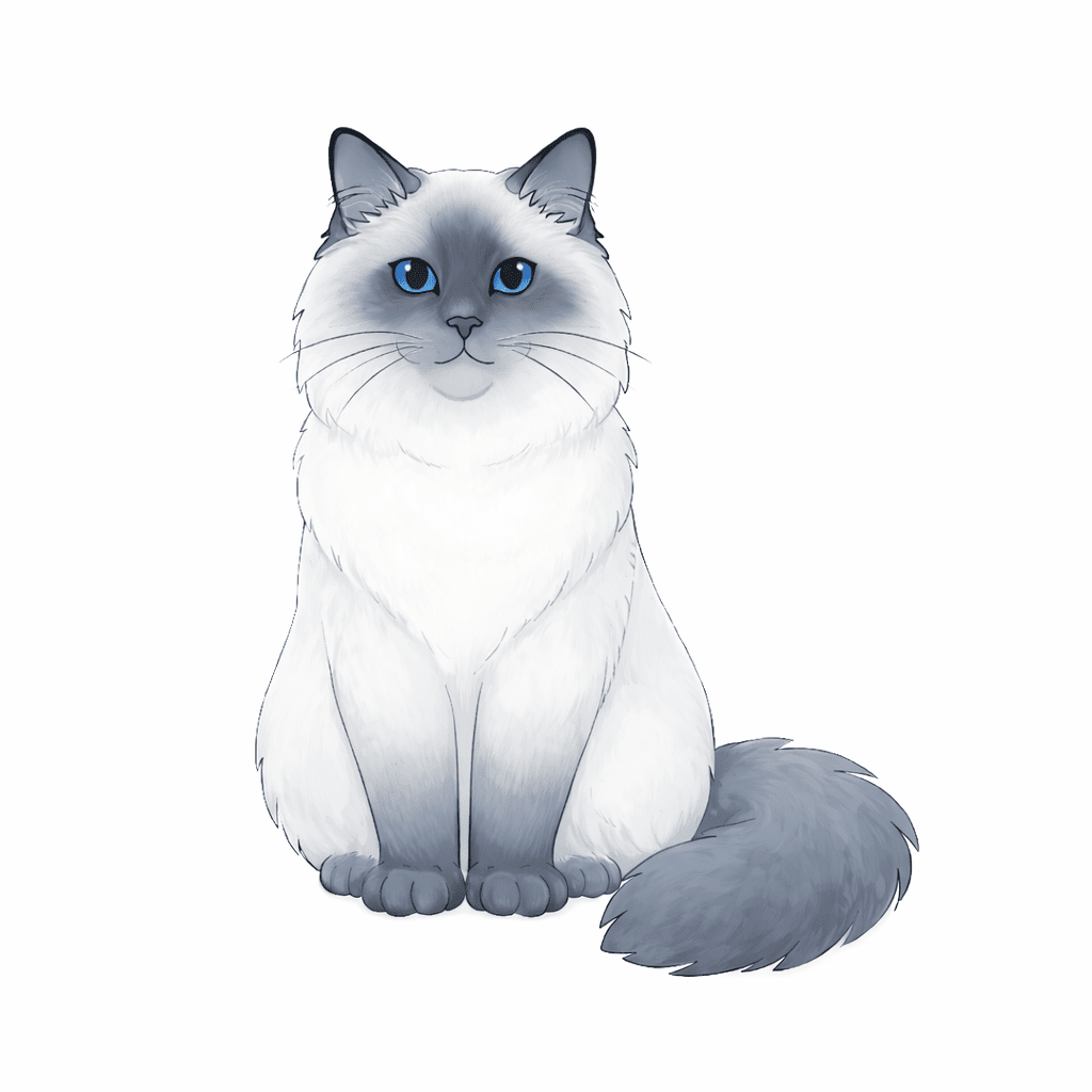 Ragdoll blue point