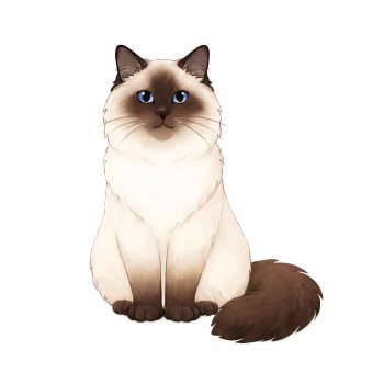 Les couleurs du Ragdoll